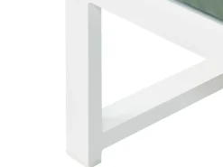 Set di divani angolari da giardino 6 posti CASTELLA/FRATTE Lato Sinistro Metallo Verde