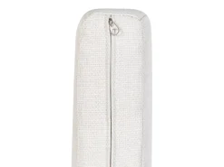 Set di divani angolari da giardino 5 posti MESSINA Lato Sinistro Metallo Bianco sporco