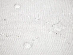 Set di divani angolari da giardino 6 posti CASTELLA/FRATTE Lato Sinistro Metallo Bianco sporco