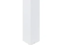 Set di divani angolari da giardino 6 posti CASTELLA/FRATTE Lato Sinistro Metallo Bianco sporco