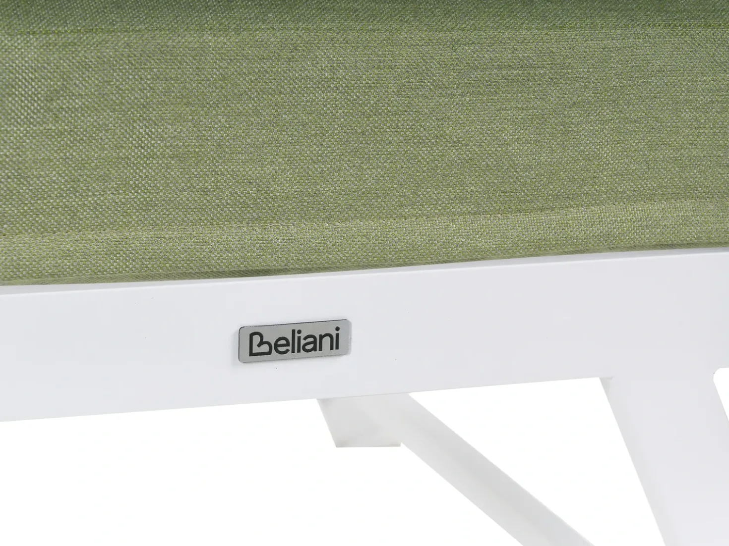 Set di divani angolari da giardino 5 posti COCCORINO Metallo Verde