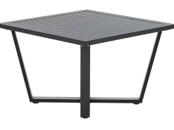 Set di divani angolari da giardino 5 posti VIZZINI Metallo Grigio