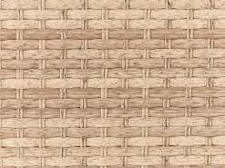 Set di divani angolari da giardino 4 posti AVOLA Lato Sinistro Rattan sintetico (PE) Bianco sporco