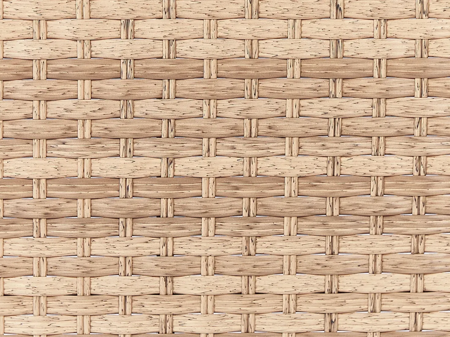 Set di divani angolari da giardino 4 posti AVOLA Lato Sinistro Rattan sintetico (PE) Bianco sporco