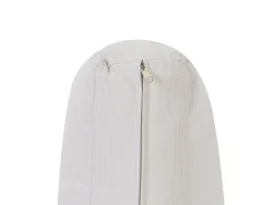 Set di divani angolari da giardino 5 posti SANZA Lato Sinistro Modulare Metallo Bianco