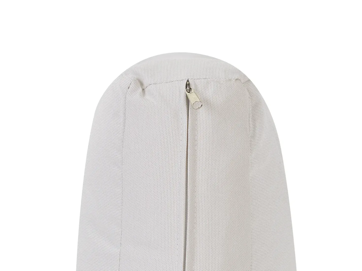 Set di divani angolari da giardino 5 posti SANZA Lato Sinistro Modulare Metallo Bianco