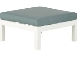 Set di divani angolari da giardino 5 posti MESSINA Lato Sinistro Metallo Verde