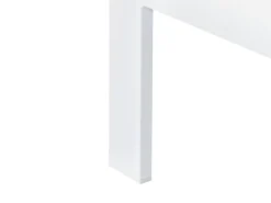 Set di divani angolari da giardino 5 posti MESSINA Lato Sinistro Metallo Bianco sporco