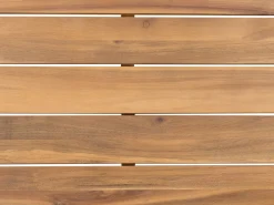 Set di divani angolari da giardino 5 posti MYKONOS Lato destro Legno di acacia certificato Grigio scuro