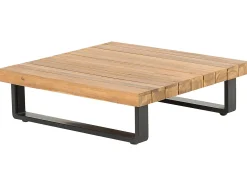 Set di divani angolari da giardino 5 posti MYKONOS Lato destro Legno di acacia certificato Grigio scuro
