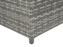 Set di divani angolari da giardino 4 posti AVOLA Lato Sinistro Rattan sintetico (PE) Grigio