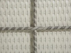 Set di divani angolari da giardino 4 posti AVOLA Lato Sinistro Rattan sintetico (PE) Grigio