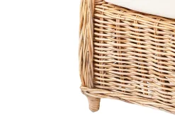 Set di divani da giardino 5 posti ALESSANO Rattan Naturale