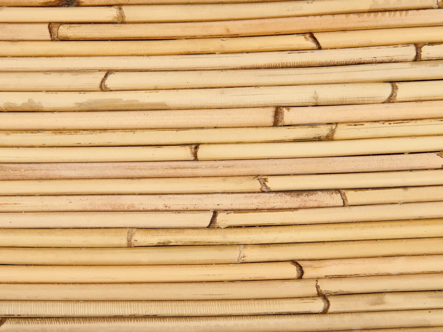 Set di divani da giardino 4 posti MAIORI Rattan Naturale