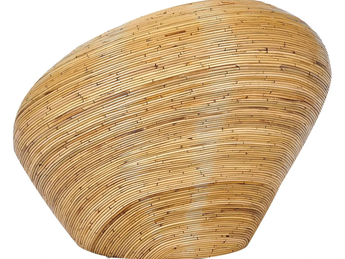 Set di divani da giardino 4 posti MAIORI Rattan Naturale