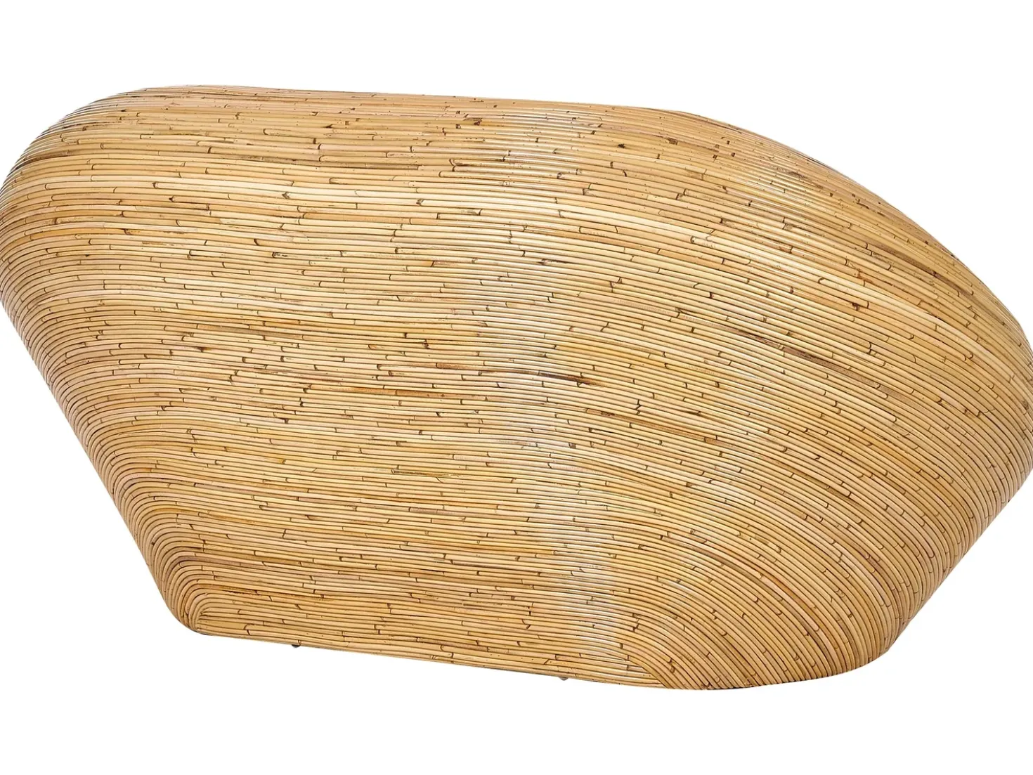 Set di divani da giardino 4 posti MAIORI Rattan Naturale