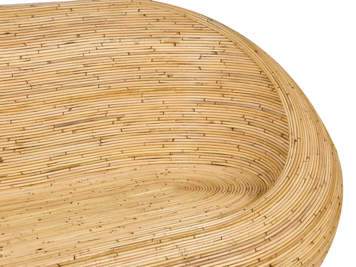 Set di divani da giardino 4 posti MAIORI Rattan Naturale
