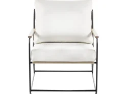 Set di divani da giardino 5 posti VENARIA con tavoli Metallo Beige/Nero