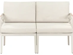 Set di divani da giardino 4 posti ERICHE Beige chiaro