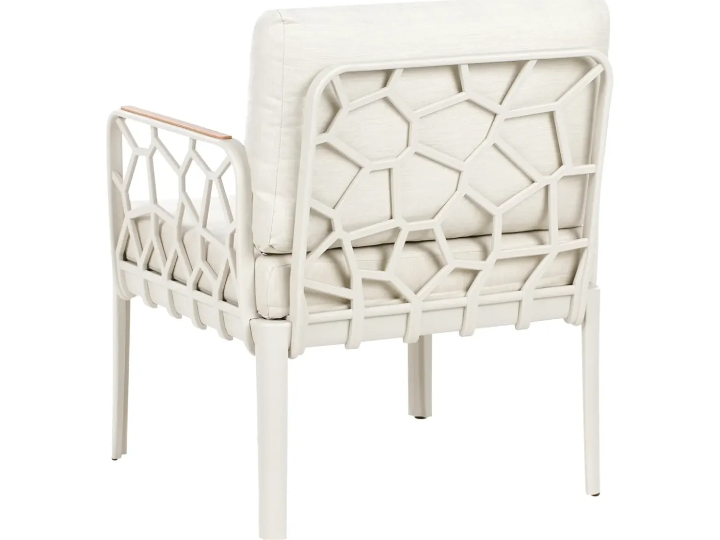 Set di divani da giardino 4 posti ERICHE Beige chiaro