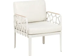 Set di divani da giardino 4 posti ERICHE Beige chiaro