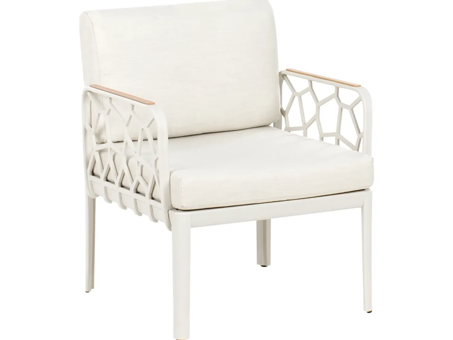 Set di divani da giardino 4 posti ERICHE Beige chiaro