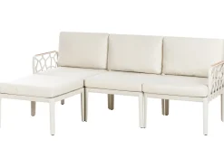 Set di divani da giardino 4 posti ERICHE Beige chiaro