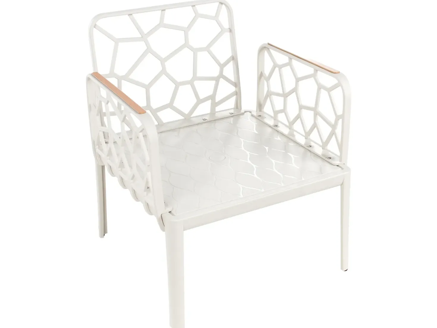 Set di divani da giardino 4 posti ERICHE Beige chiaro
