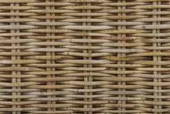 Set di divani da giardino 4 posti ARDEA Rattan Marrone chiaro