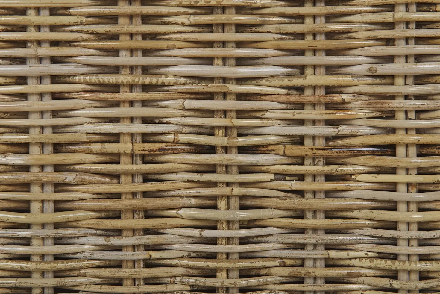 Set di divani da giardino 4 posti ARDEA Rattan Marrone chiaro