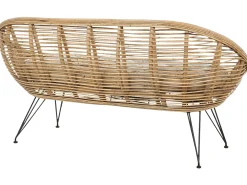 Set di divani da giardino 4 posti MARATEA Rattan Naturale