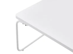 Set di divani da giardino 5 posti VENARIA con tavoli Metallo Beige/Bianco