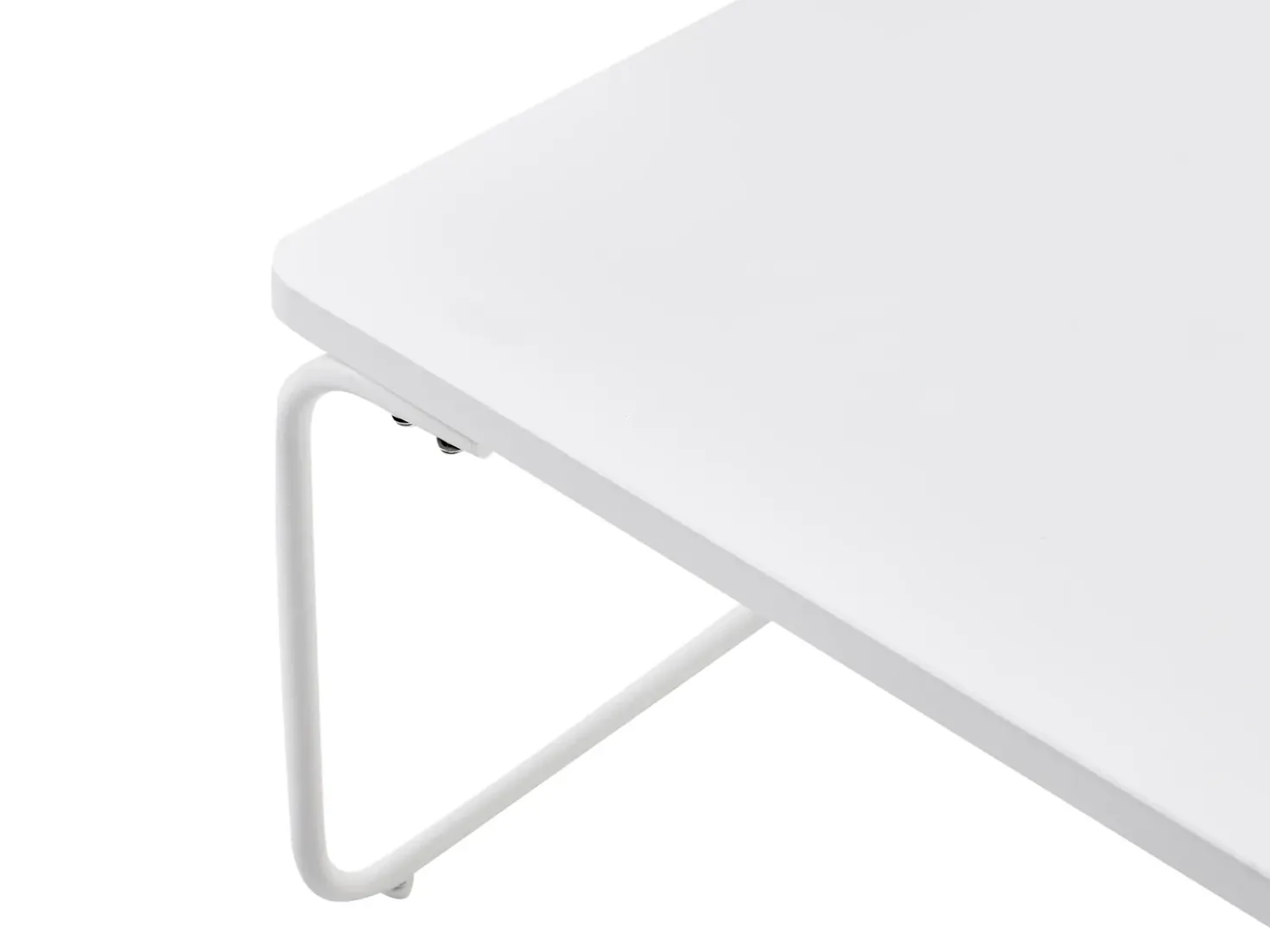 Set di divani da giardino 5 posti VENARIA con tavoli Metallo Beige/Bianco