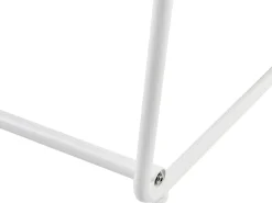 Set di divani da giardino 5 posti VENARIA con tavoli Metallo Beige/Bianco