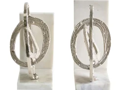 Set di fermalibri RABINA Marmo Argento
