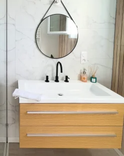 Set di mobili da bagno ALMERIA Beige
