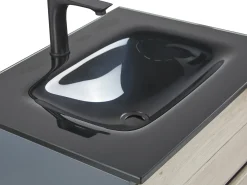 Set di mobili da bagno TERUEL Grigio