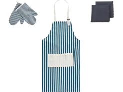 Set di Tessili da Cucina CUCUMIS Blu