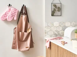 Set di Tessili da Cucina LACTUCA Rosa