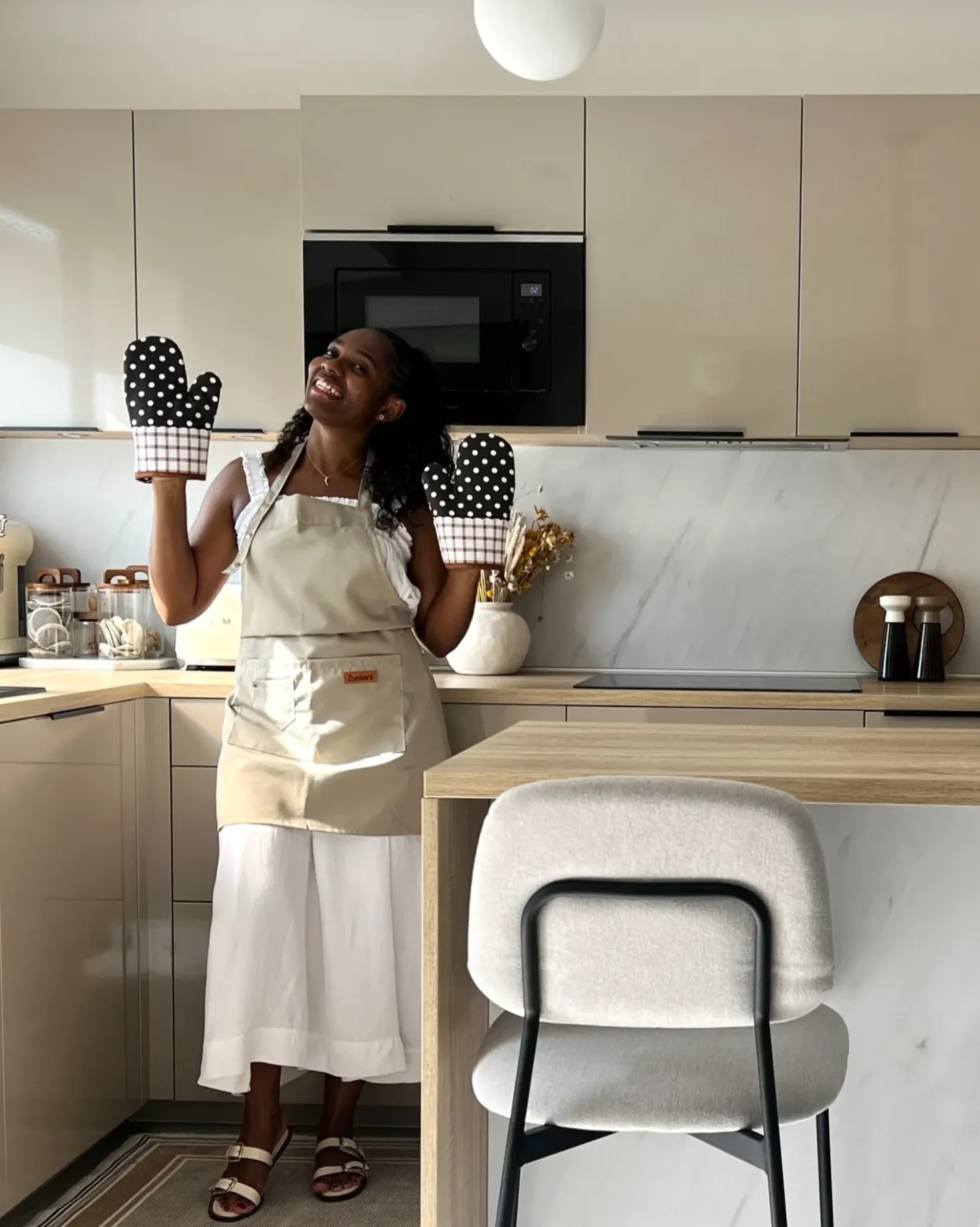 Set di Tessili da Cucina PISUM Beige