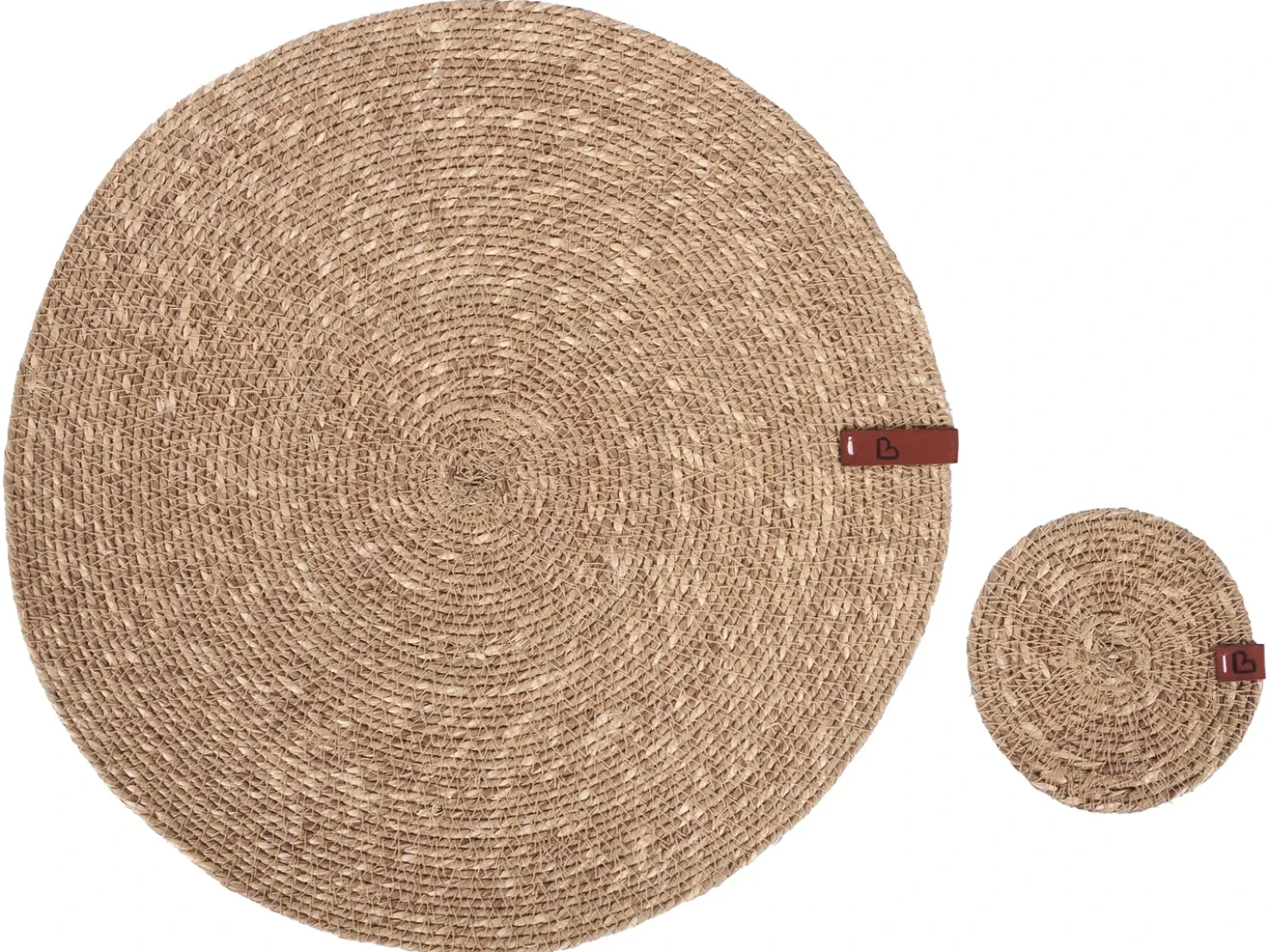 Set di tovagliette e sottobicchieri KUNZEA Alghe marine Naturale