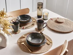 Set di tovagliette e sottobicchieri KUNZEA Alghe marine Naturale