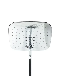 Set doccia con miscelatore e soffione a pioggia HOWICK Argento