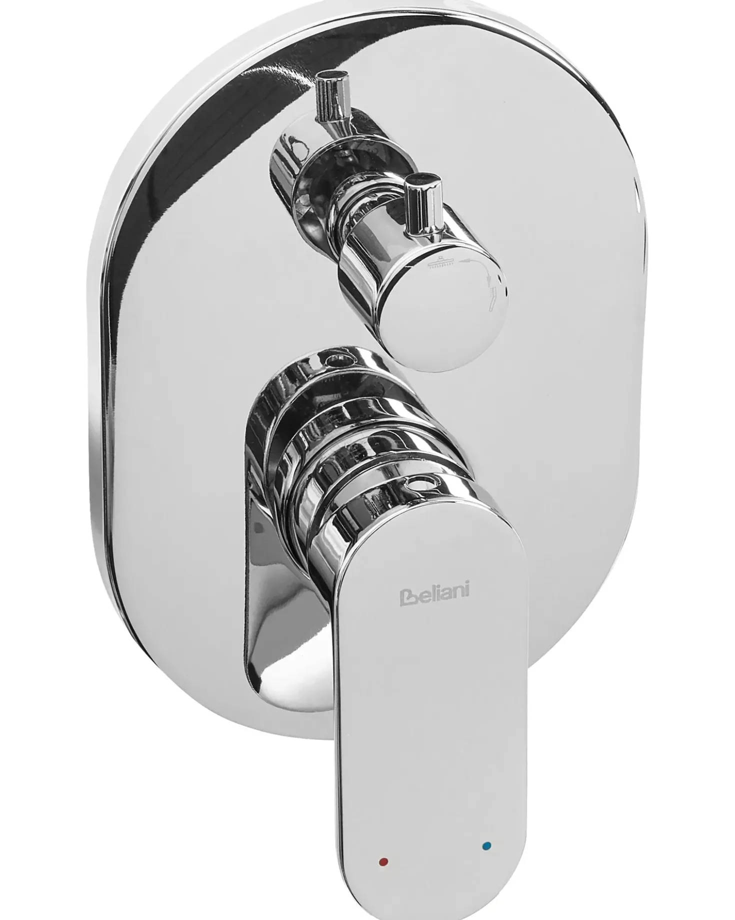 Set doccia da incasso con soffione a pioggia TINGUIRIRICA Argento