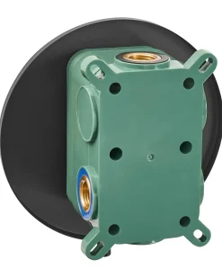 Set doccia da incasso con soffione a pioggia GUARATUBA Nero