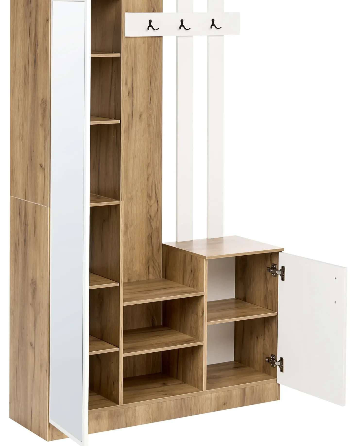 Set per corridoio BELLINGEN Marrone chiaro/Bianco