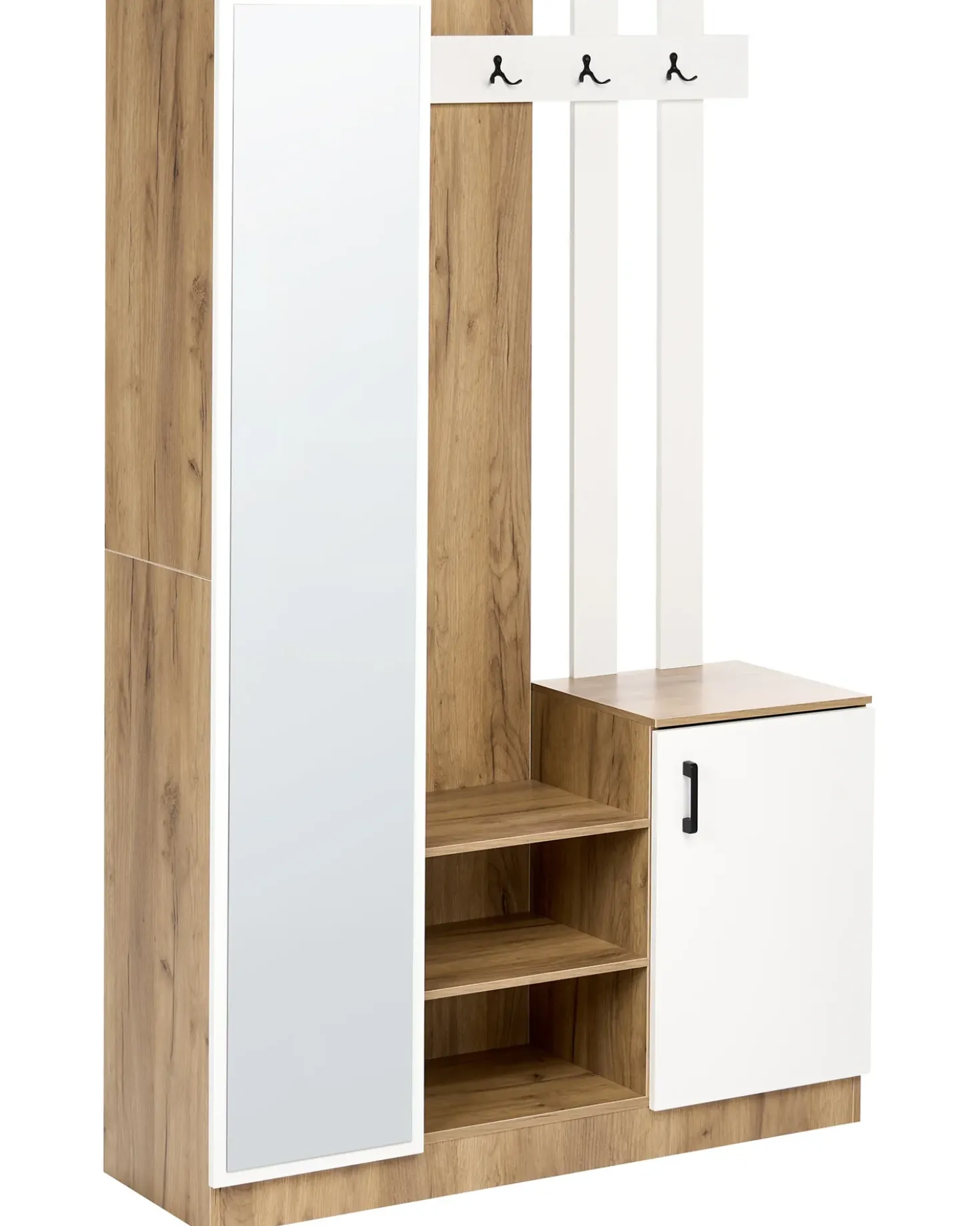 Set per corridoio BELLINGEN Marrone chiaro/Bianco