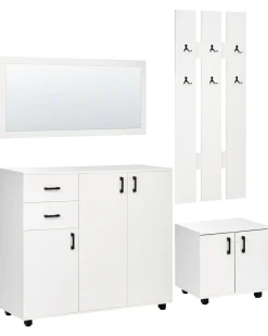 Set per corridoio BURRA Bianco