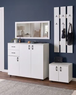 Set per corridoio BURRA Bianco