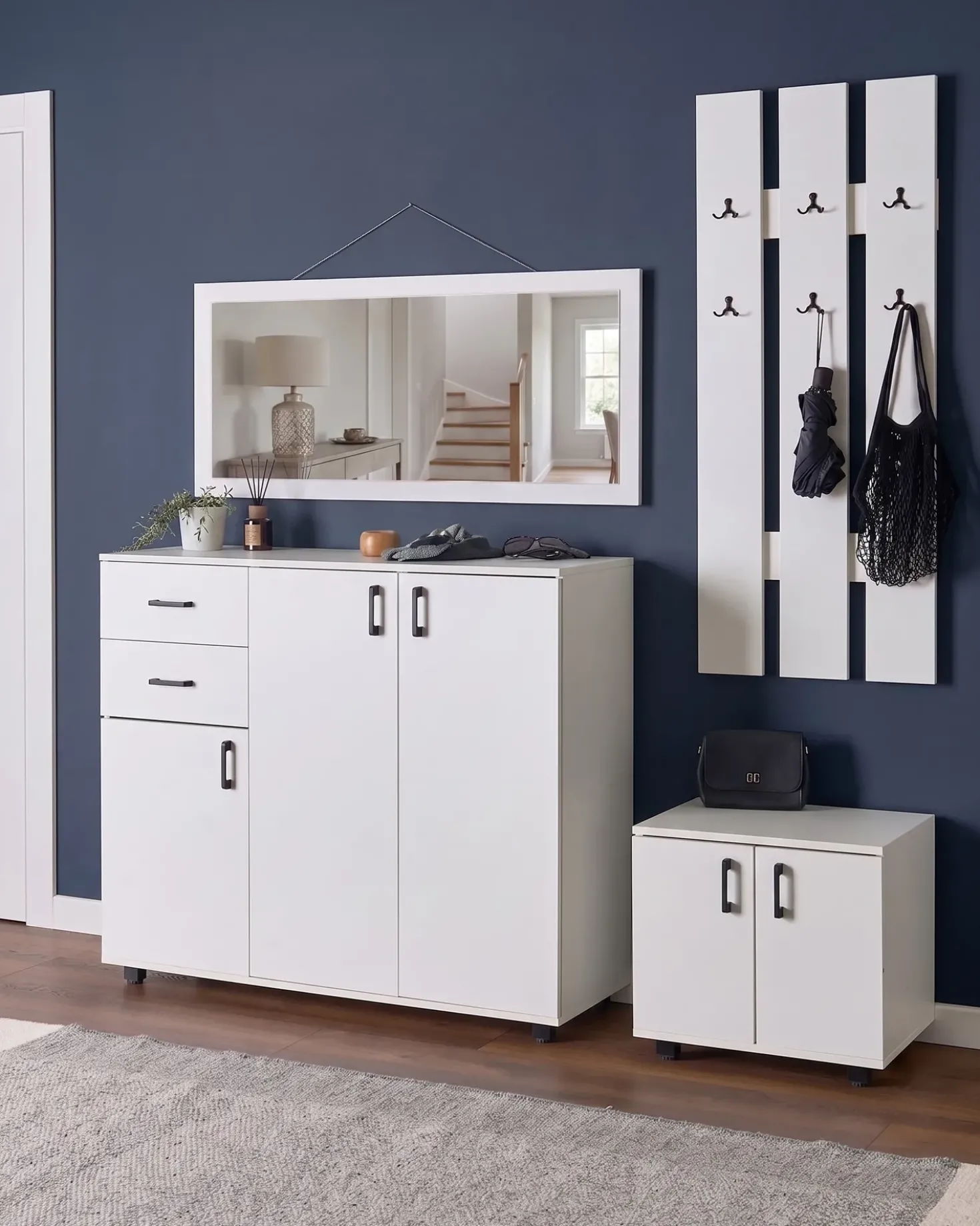 Set per corridoio BURRA Bianco